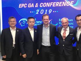 北京冬奧(ào)組委代表團參(cān)加2019年歐洲殘奧(ào)會全會
