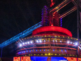 2020北京新年倒計時活動(dòng)暨第四屆北京冰雪文化旅遊節開幕式在首鋼(gāng)園舉行