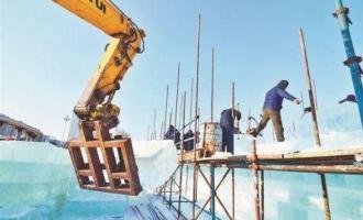 哈爾(ěr)濱(bīn)松花江冰雪 嘉年華預計25日試開園