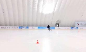 我與冬奧(ào)有個(gè)約會 牛街青年體驗冰雪項目