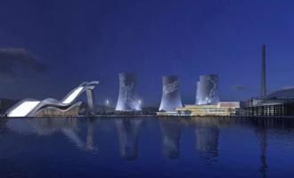 冬奧(ào)新場(chǎng)館扮靓首鋼老園區 滑雪大跳台點亮石景山