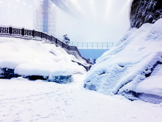 哈爾濱萬達娛雪樂園的雪質