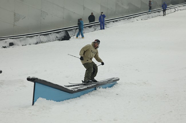 第四屆旅發(fā)會在關(guān)嶺冰雪小鎮舉行7