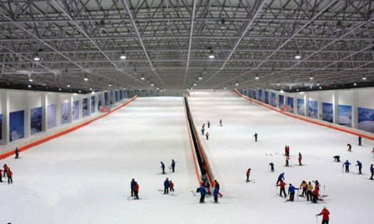 浙江紹興喬波室内滑雪場