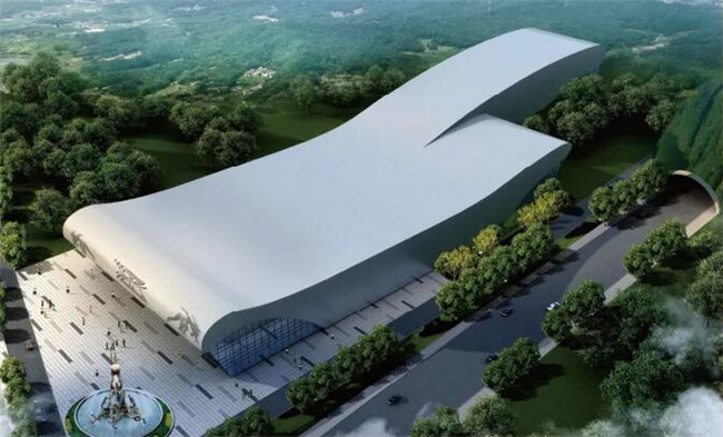 重慶 際華園室内滑雪館2