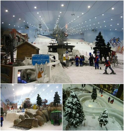 迪拜室内滑雪場4