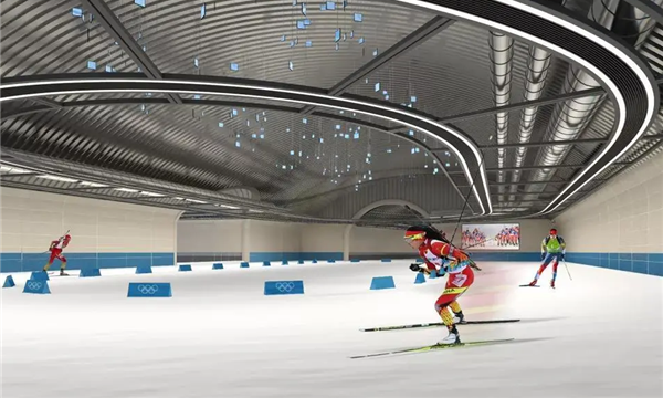 吉林北山室内四季越野滑雪場室内效果圖2