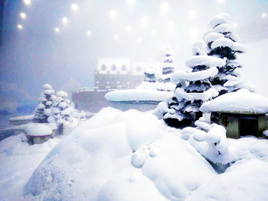 哈爾濱萬達娛雪樂園的雪質2