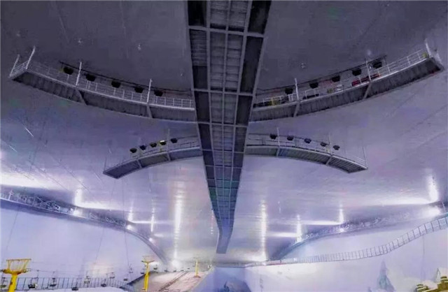 場館内冷風機、造雪機等系統設備安裝位置2