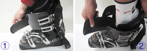 如何正確穿雙闆滑雪鞋