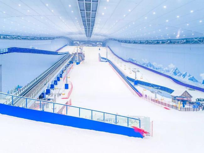 哈爾濱萬達娛雪樂園滑雪道