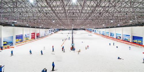 紹興喬波室内滑雪場