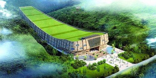 重慶武隆仙女山室内滑雪場