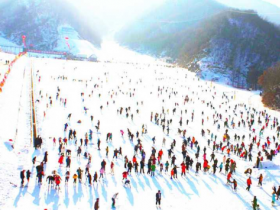 河南洛陽嵩縣木劄嶺(lǐng)速龍滑雪場(chǎng)