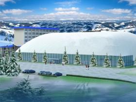 氣膜室内滑雪場(chǎng)規劃設計的7個(gè)優勢