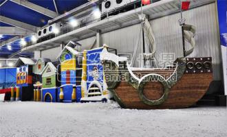 石家莊西部長(zhǎng)青室内滑雪館(guǎn)開業啦