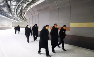 河北體育局莅臨銘星冰雪承建的吉林北山室内四季越野滑雪場(chǎng)調(diào)研