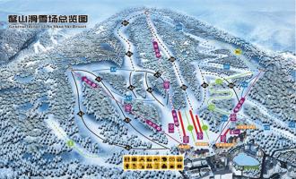 陝西寶雞太白鳌山滑雪場
