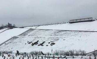 浙江省安吉縣(xiàn)江南天池滑雪場(chǎng)