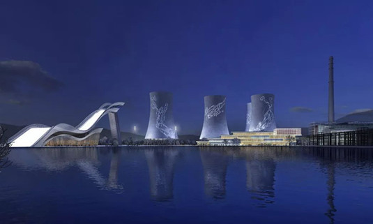 首鋼滑雪大跳台效果圖