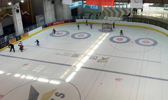 位於杭州市拱墅區樂堤港的世紀星冰場