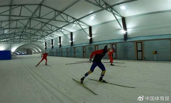 冰雪健兒全力以赴備戰北京冬奧會