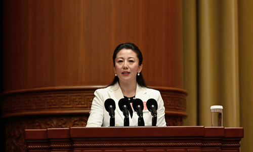 全國政協委員、北京冬奧組委運動員委員會主席楊揚