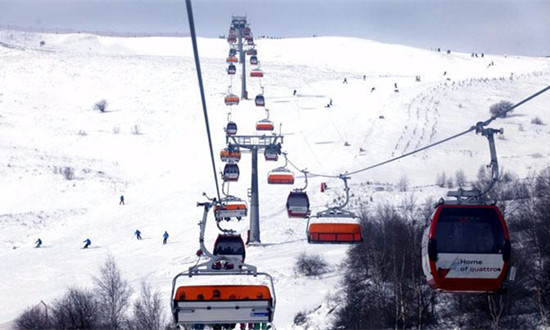 河北張家口市累計簽約冰雪産業項目68項