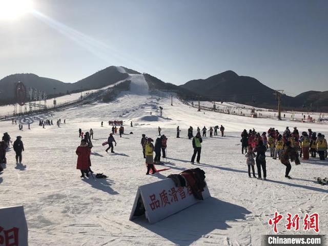 占地6000餘畝的平谷區漁陽滑雪場