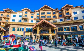 8日崇禮的太舞小鎮滑雪場(chǎng)迎來2020年開(kāi)闆儀式