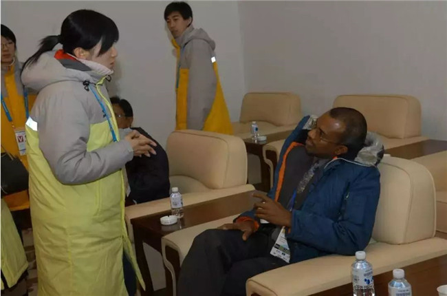 吉林外國(guó)語大學學生爲亞洲冬季運動(dòng)會提供翻譯服務