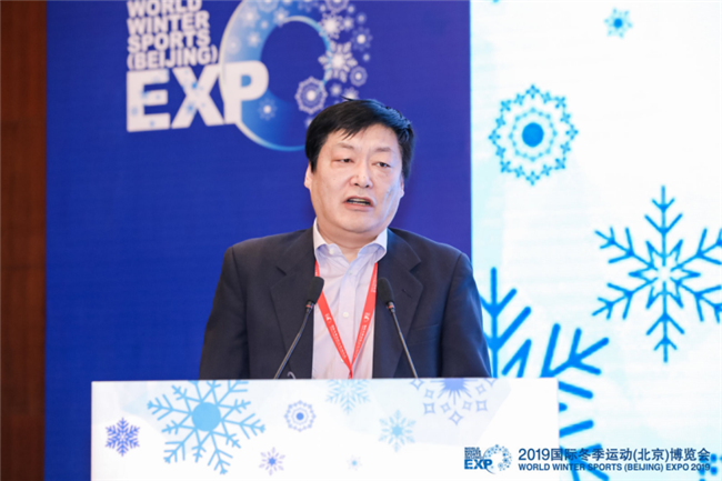 北京電(diàn)視台冬奧(ào)紀實頻道主任焦少波發表主題演講