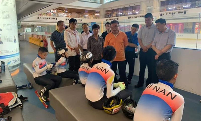 體育總局冬運中心調(diào)研山東(dōng)冰雪運動開展情況