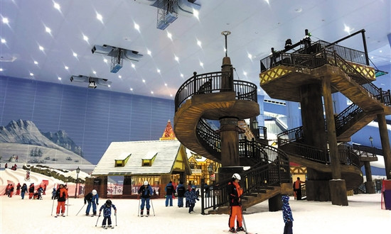 廣州融創雪世界室内景觀