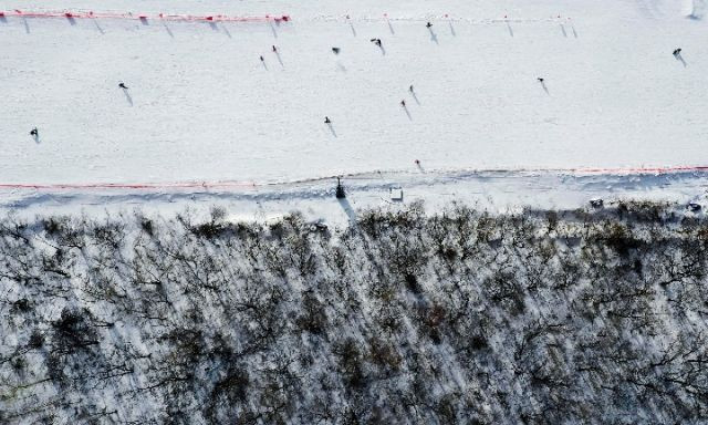 019國際高山定點滑雪公開賽首站比賽在吉林省北大壺滑雪度假區舉行