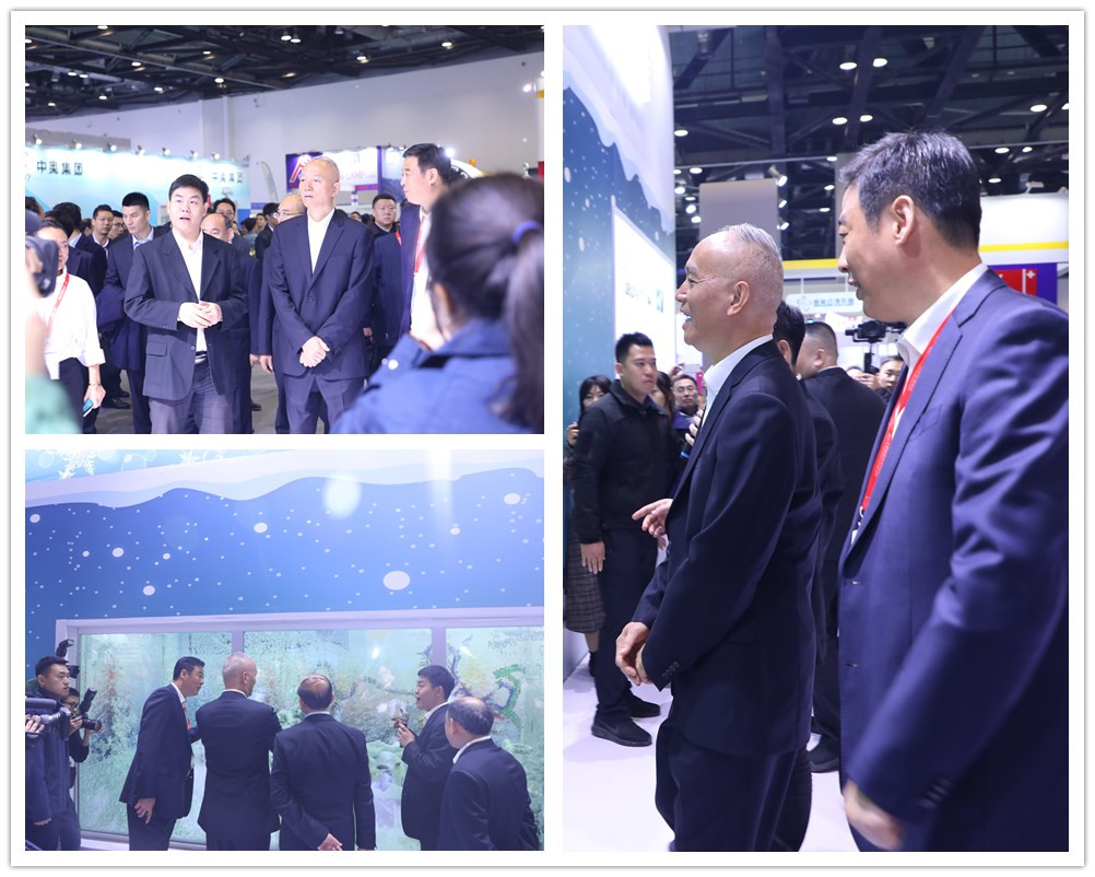 北京市委書記蔡奇等領導莅臨銘星冰雪2019冬博會展位