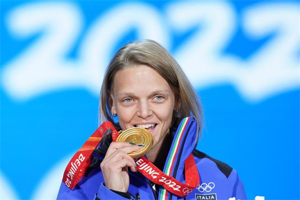 2022年北京冬奧會短道速滑女子500米冠軍--阿裏安娜·方塔納