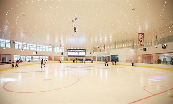 室内真冰滑冰場