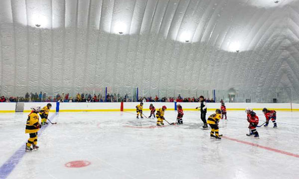 室内真冰滑冰場設計