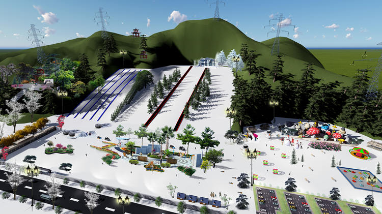 滑雪場規劃設計