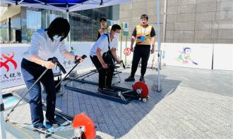 中國冰雪大篷車(chē)哈爾濱(bīn)卓展中心延續冰雪運動熱情 