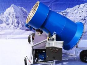 全自動(dòng)造雪機設備(bèi)的工作原理