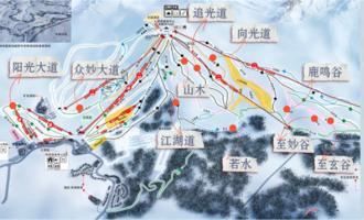 新疆阿勒泰市将軍山滑雪場