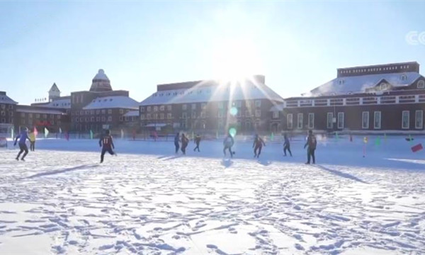 内蒙古雪地足球賽