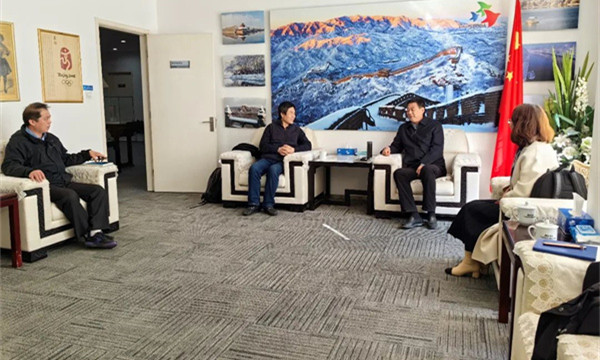 賦能雙奧之城，銘星冰雪領導到訪北京奧運博物館參觀調研 2